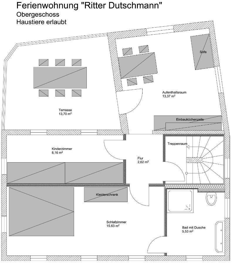 Ferienhaus Bildhauer Thiele Ottendorf  Eksteriør bilde